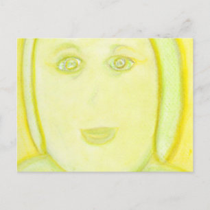 Archangel Rafael Postkarte