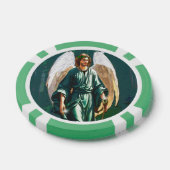 Archangel Raphael “Be Near” Healing Prayer Token Pokerchips (Einzeln)