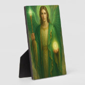 Archangel Raphael - göttlicher Heiler des Lichts Fotoplatte (Seite)