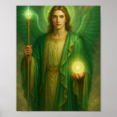 Archangel Raphael - göttlicher Heiler des Lichts Poster (Vorne)
