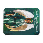 Archangel Raphael Healer Angel Heilung Saint Art Magnet (Horizontal)