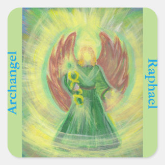 Archangel Raphael Healing Light Aufkleber