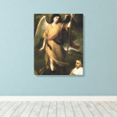 Archangel Raphael mit Bischof Domonte Leinwanddruck (Insitu (Holzboden))
