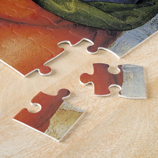 Archangel Raphael mit Tobias Puzzle (Seite)