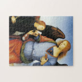 Archangel Raphael mit Tobias Puzzle (Horizontal)