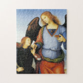 Archangel Raphael mit Tobias Puzzle (Vertikal)