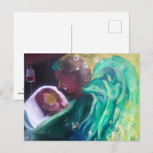 Archangel Raphael Postcard Postkarte (Vorne/Hinten)