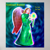 Archangel Raphael Poster (16" x 12") (Vorne)