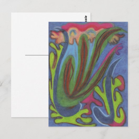 Archangel Raphael Postkarte (Vorne/Hinten)