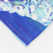 ​ Archangel Raphael Surf Art Custom Fleece Blanket (Ecke)