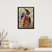 ARCHANGEL RAPHAEL UND FISCH POSTER (Küche)