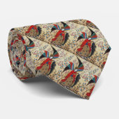 ARCHANGEL RAPHAEL- UND FISCHPARKMENT KRAWATTE (Gerollt)