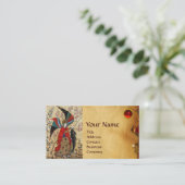 ARCHANGEL RAPHAEL UND FISCHPARKMONOGRAMM VISITENKARTE (Stehend Vorderseite)