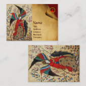 ARCHANGEL RAPHAEL UND FISCHPARKMONOGRAMM VISITENKARTE (Vorne/Hinten)