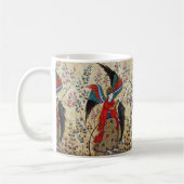 ARCHANGEL RAPHAEL UND FISCHPARKPLATZ KAFFEETASSE (Links)