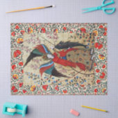 ARCHANGEL RAPHAEL UND FISCHPARKPLATZ SEIDENPAPIER (Basteln)