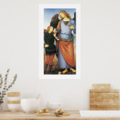 Archangel Raphael with Tobias Poster (Küche)