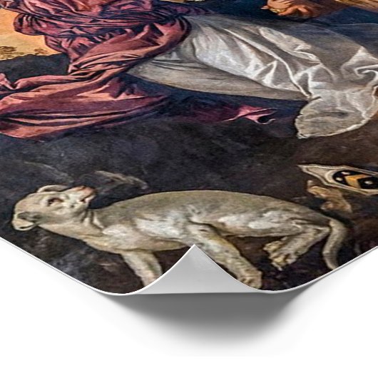 Archangel Raphael Zeichnend - St Raphael Poster (Ecke)