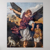 Archangel Raphael Zeichnend - St Raphael Poster (Vorne)