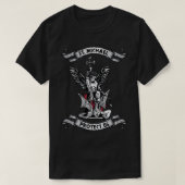 Archangel Saint Michael Protect Us Defend Us Long  T-Shirt (Design vorne)
