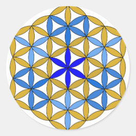 Archangel Sandalphon2 Runder Aufkleber