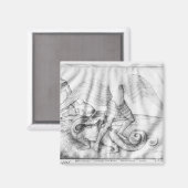 Archangel St. Michael, c.1450 Magnet (Vorderseite/Rückseite)