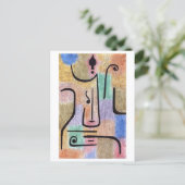 Archangel Surreal Abstrakt Paul Klee Postkarte (Stehend Vorderseite)