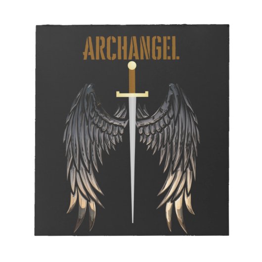 ARCHANGEL SWORD NOTIZBLOCK (Vorderseite)