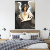 Archangel Uriel Leinwanddruck (Insitu (Schlafzimmer))