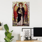 Archangel Uriel Poster (Heimbüro)