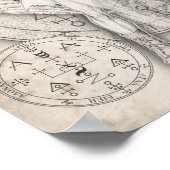 Archangel Uriel Print Poster (Ecke)