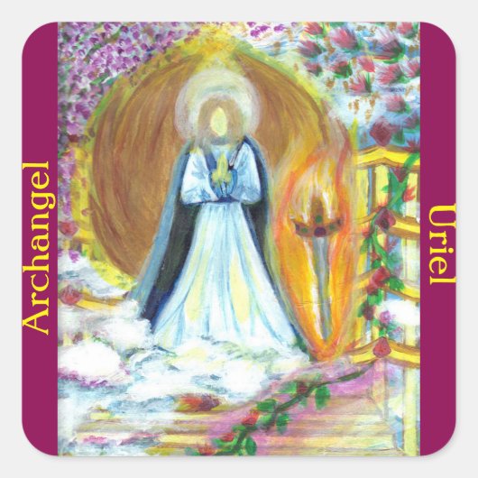 Archangel Uriel Stickers (Vorderseite)