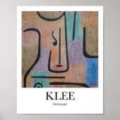 Archangel von Paul Klee Poster (Vorne)