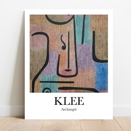 Archangel von Paul Klee Poster