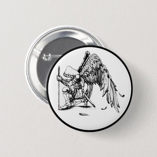 ArchAngel Warrior Button (Vorne & Hinten)