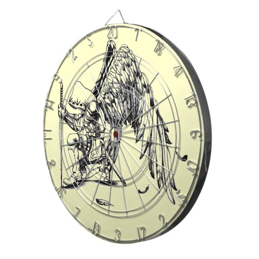 ArchAngel Warrior Dartscheibe (Vorderseite rechts)