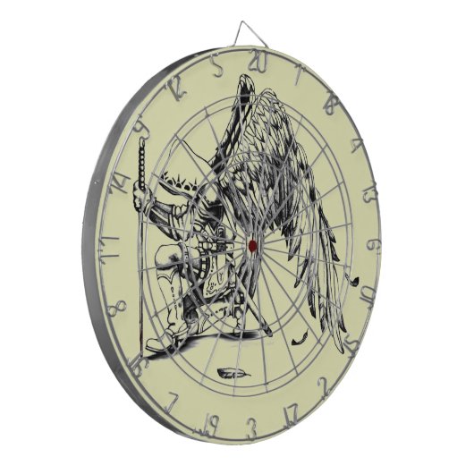 ArchAngel Warrior Dartscheibe (Vorderseite Links)
