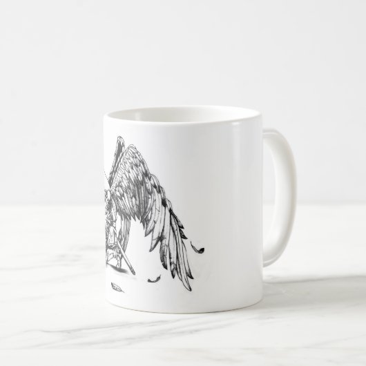 ArchAngel Warrior Kaffeetasse (VorderseiteRechts)