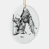 ArchAngel Warrior Keramik Ornament (Rechts)