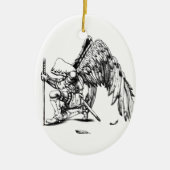 ArchAngel Warrior Keramikornament (Vorne)