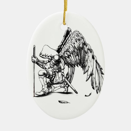 ArchAngel Warrior Keramikornament (Vorne)