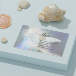 Archangel Wings Business Card Visitenkarte