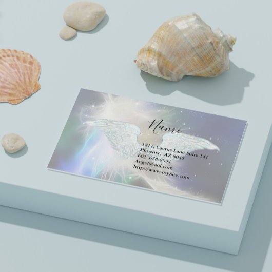 Archangel Wings Business Card Visitenkarte