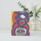 Archangel Zadkiel Postkarte (Stehend Vorderseite)