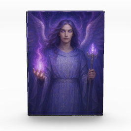 Archangel Zadkiel - Wächter der Violetflame Fotoblock