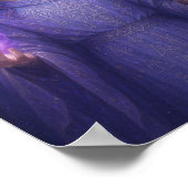 Archangel Zadkiel - Wächter der Violetflame Poster (Ecke)