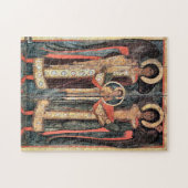 Archangels Michael und Gabriel Orthodox Christlich Puzzle (Horizontal)