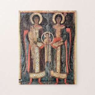 Archangels Michael und Gabriel Orthodox Christlich Puzzle