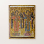 Archangels Michael und Gabriel Orthodox Icon Puzzle (Vertikal)