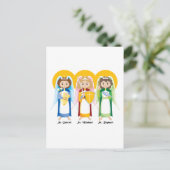 Archangels Postkarte (Stehend Vorderseite)